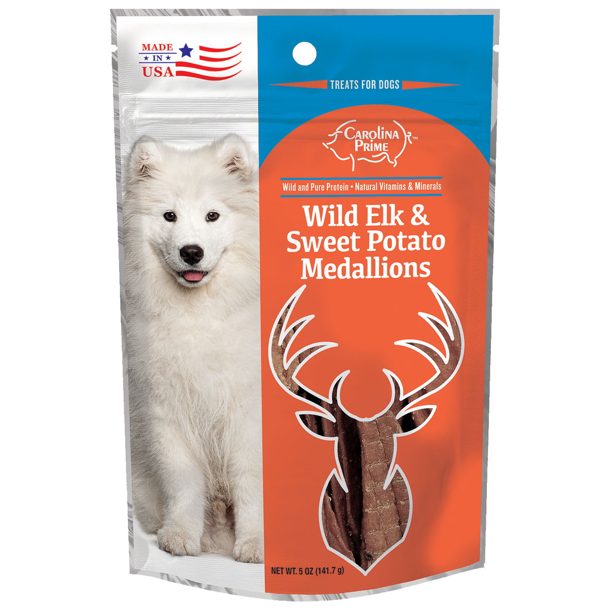 Wild Elk and Sweet Potato Medallions