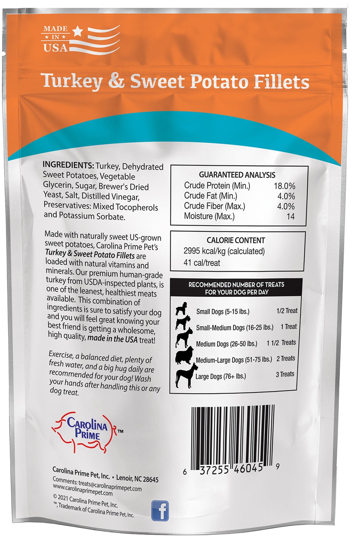 Turkey and Sweet Potato Fillets