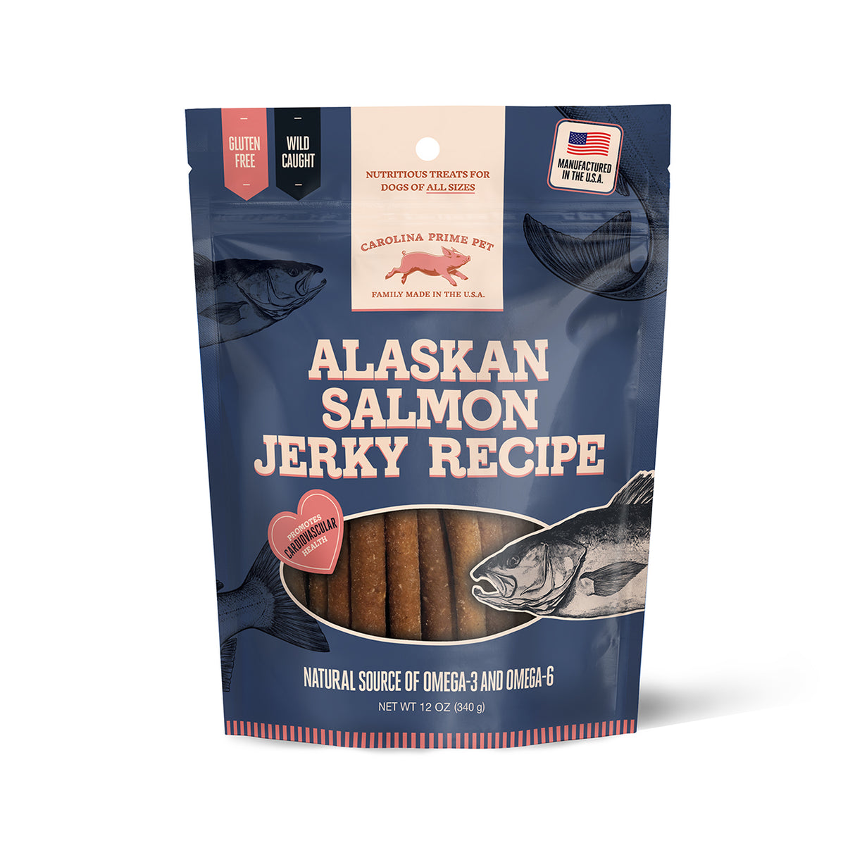 Salmon Jerky for Dogs