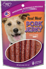 Image of Carolina Prime Pet package of dog treats: Pork Jerky.