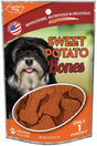 Image of Carolina Prime Pet package of Sweet Potato Bones dog treats (front).