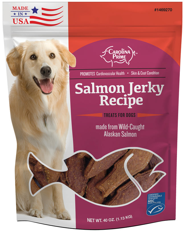 Salmon Jerky for Dogs 40 oz