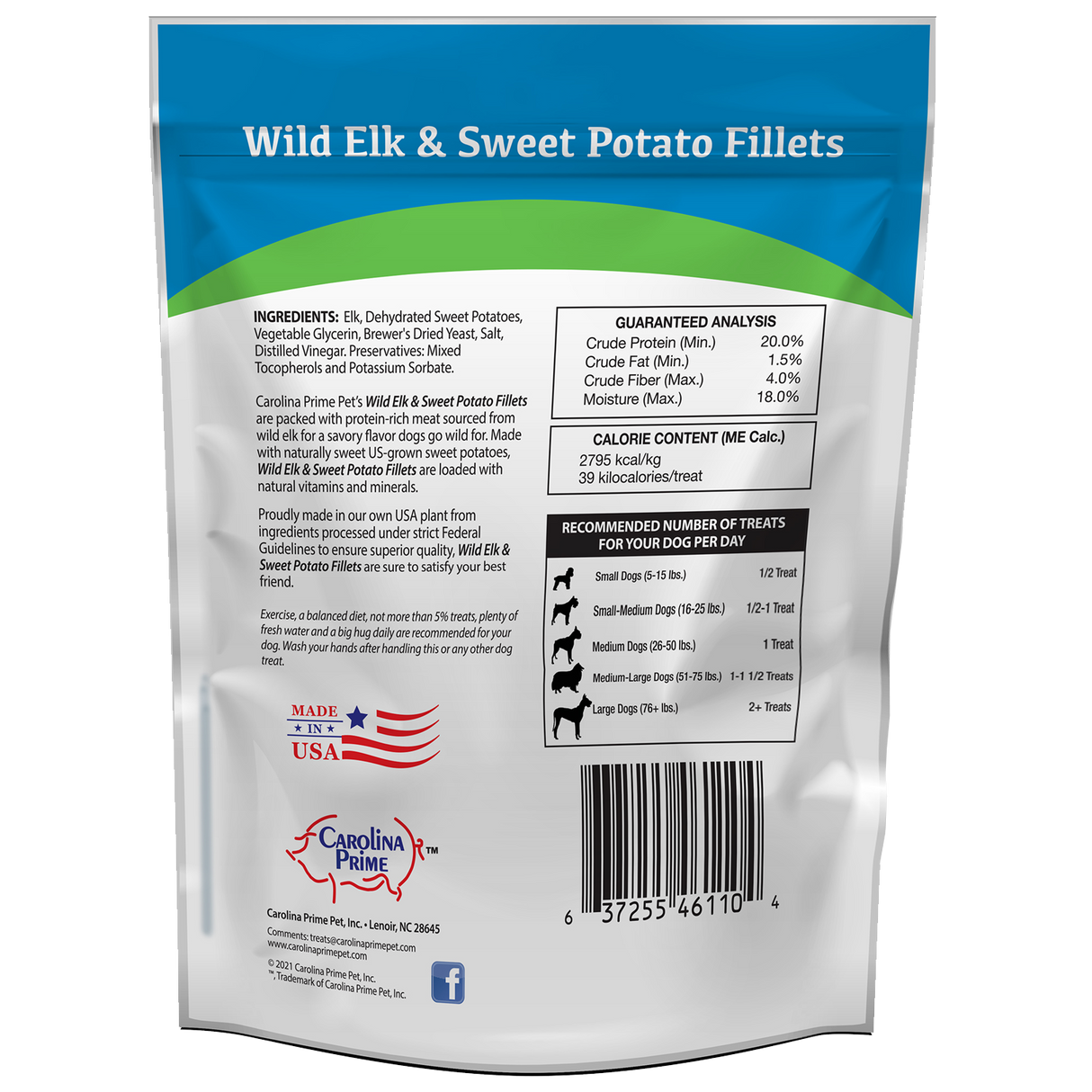 Wild Elk and Sweet Potato Medallions