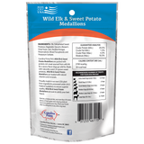 Wild Elk and Sweet Potato Medallions