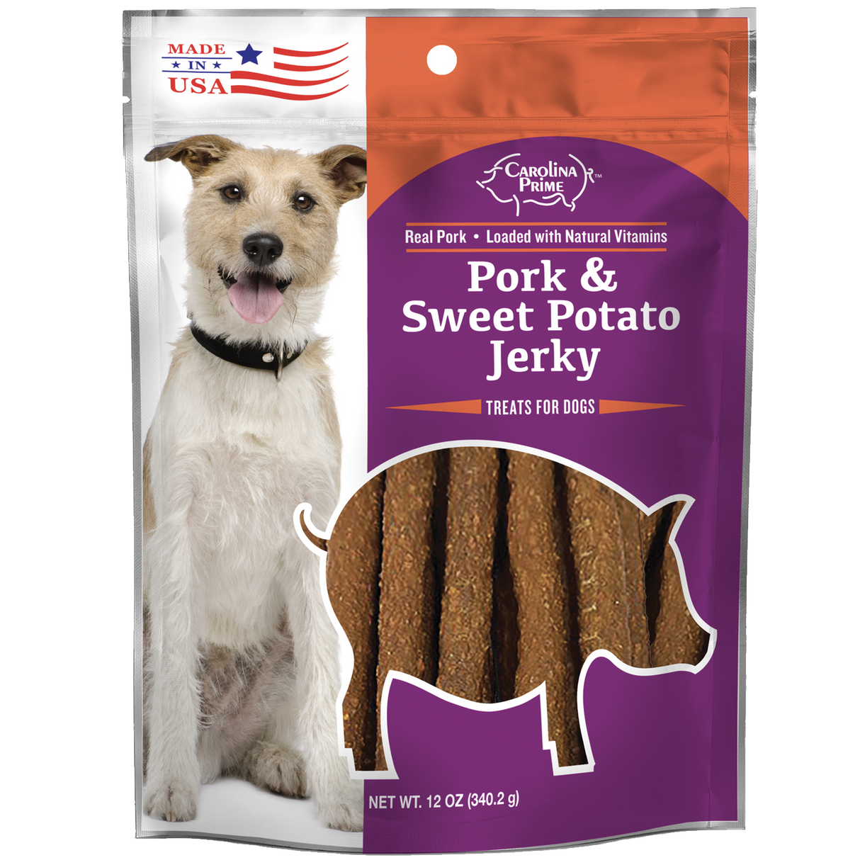 Pork & Sweet Potato Jerky Dog Treats