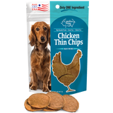 Chicken Thin Chips - 5 oz bag with thin chips shown