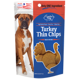 Turkey Thin Chips for Dogs - 5 oz single ingredient dog treats