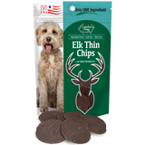 Elk Thin Chips - 5 oz bag with thin chips shown