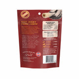 Beef Jerky Prime Chew for Dogs — 17 oz back of bag