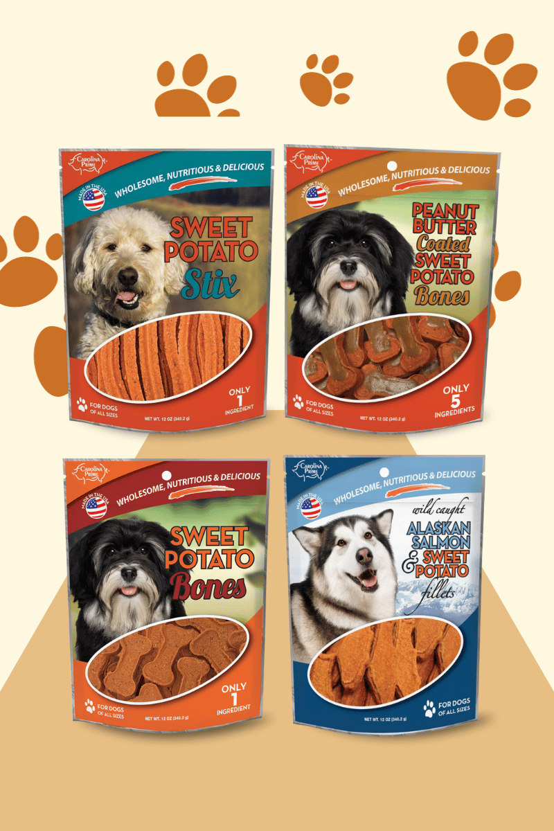 Sweet Potato Sampler - 4 bags of treats