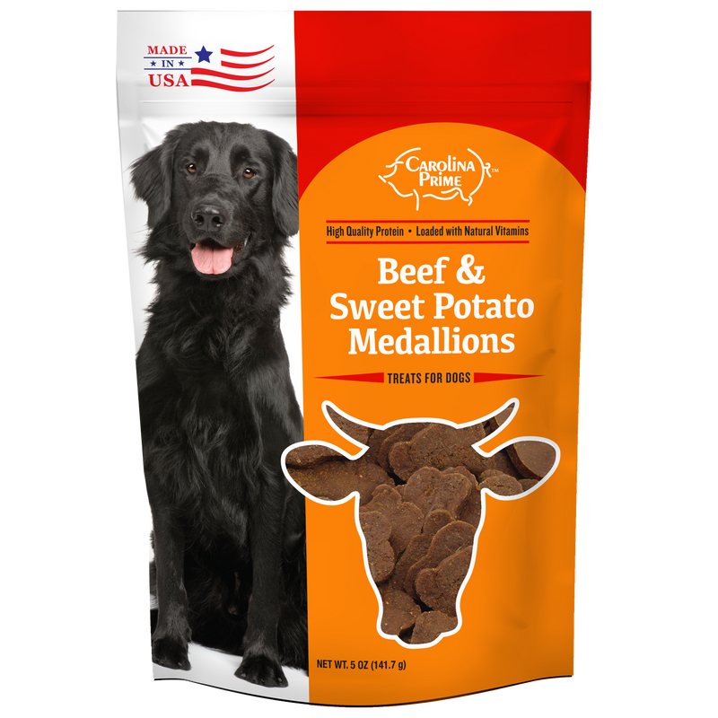 Beef and Sweet Potato Medallions