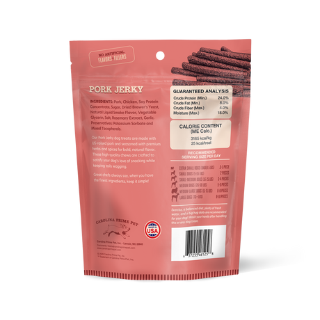 Pork Jerky 12 oz back