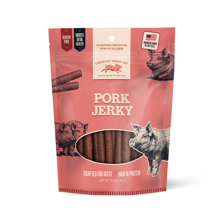 Pork Jerky 12 oz front