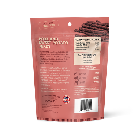 Pork and Sweet Potato Jerky back