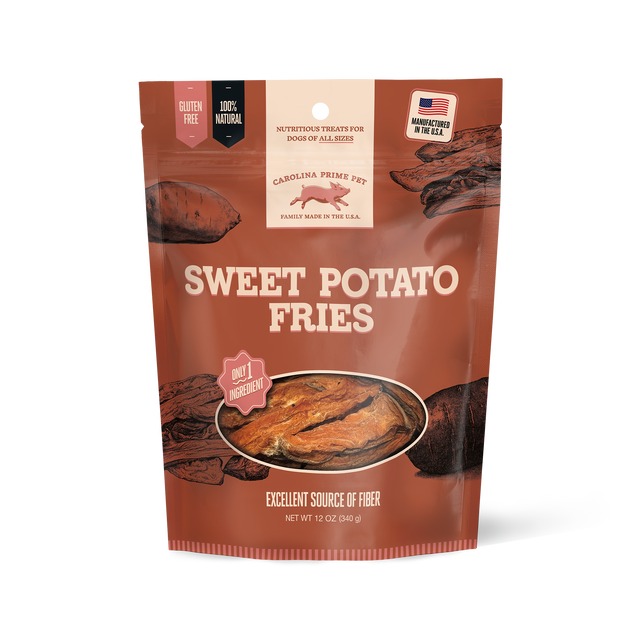 Carolina Prime Pet Sweet Potato Fries 12 oz (front)