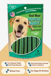 Front of Carolina Prime Pet's Dental Jerky Dog Treats