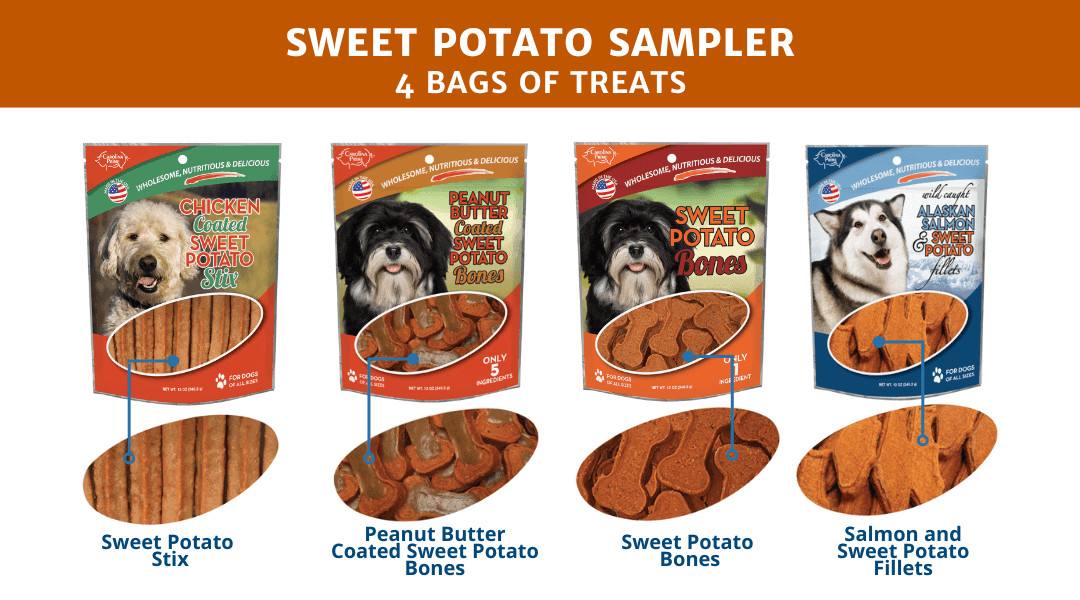 HIGHLIGHT Sweet Potato Sampler - 4 bags of treats